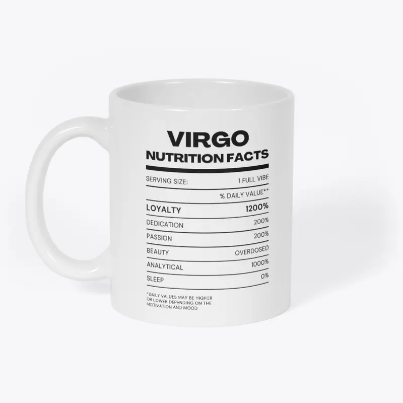 Virgo Nutritional Facts